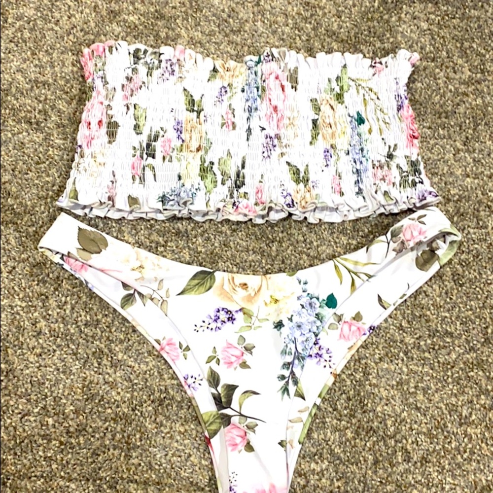 Matching bathing suit